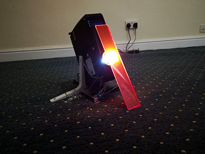 projector Weltschmerz at the Violet Hour, Nayland Rock Hotel, Jay Rechsteiner